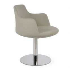 SohoConcept Dervish Round Swivel Chair Modern Living