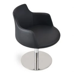 SohoConcept Dervish Round Swivel Chair Modern Living