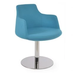 SohoConcept Dervish Round Swivel Chair Modern Living