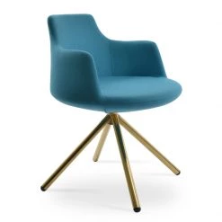 SohoConcept Modern Dining Dervish Stick Swivel Chair