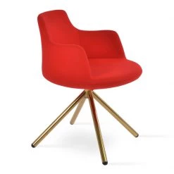 SohoConcept Modern Dining Dervish Stick Swivel Chair