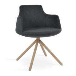 SohoConcept Modern Dining Dervish Stick Swivel Chair