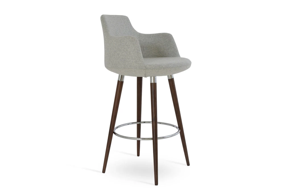 SohoConcept Dervish Wood Bar Stool 24 SohoConcept Dervish Wood Bar Stool