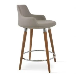 SohoConcept Dervish Wood Bar Stool 45 SohoConcept Dervish Wood Bar Stool