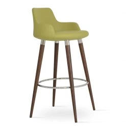 SohoConcept Dervish Wood Counter Stool