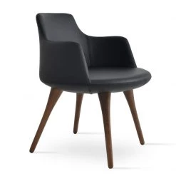 SohoConcept Dervish Wood Dining Chair Modern Dining