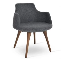 SohoConcept Dervish Wood Dining Chair Modern Dining