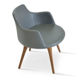 SohoConcept Dervish Wood Dining Chair Modern Dining