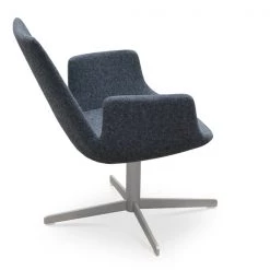 SohoConcept Modern Living Eiffel Arm 4 Star Swivel Chair