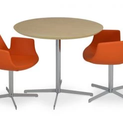 SohoConcept Modern Living Eiffel Arm 4 Star Swivel Chair