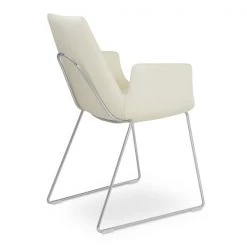 SohoConcept Modern Dining Eiffel Arm Handle Back Chair