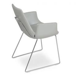 SohoConcept Modern Dining Eiffel Arm Handle Back Chair