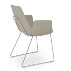 SohoConcept Modern Dining Eiffel Arm Handle Back Chair