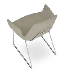 SohoConcept Modern Dining Eiffel Arm Handle Back Chair