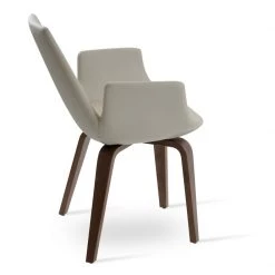 SohoConcept Modern Dining Eiffel Arm Plywood Dining Chair 19 SohoConcept Modern Dining Eiffel Arm Plywood Dining Chair
