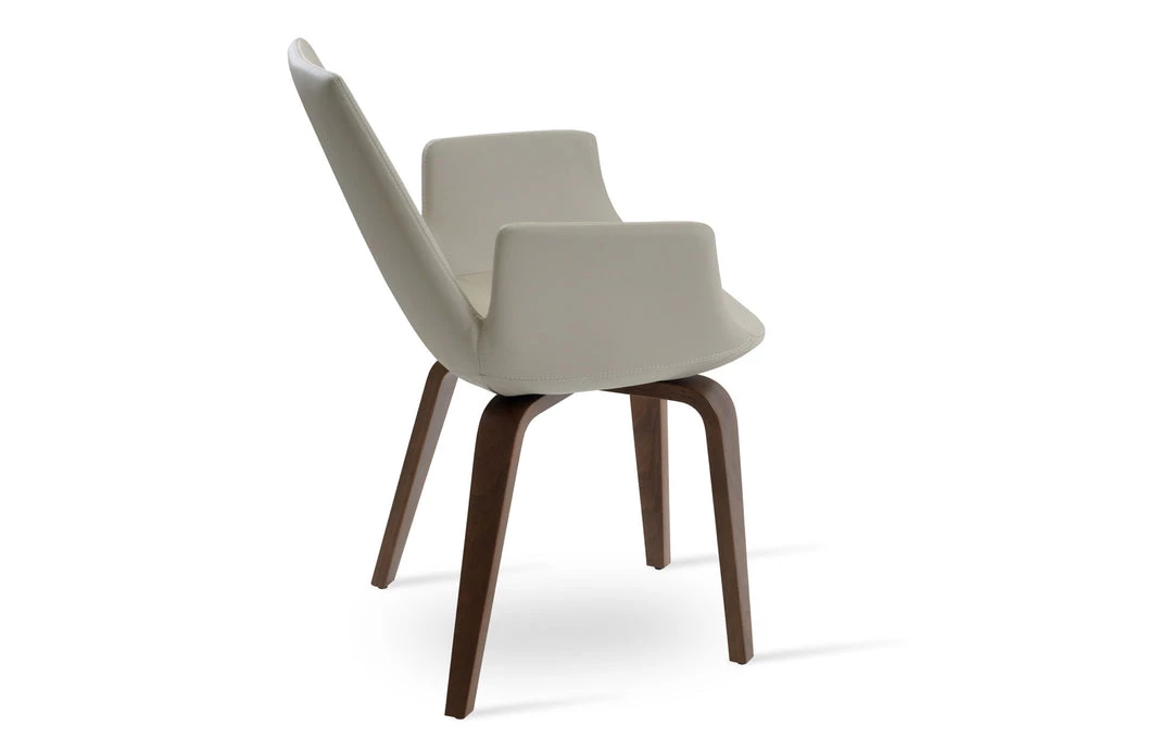SohoConcept Modern Dining Eiffel Arm Plywood Dining Chair 10 SohoConcept Modern Dining Eiffel Arm Plywood Dining Chair