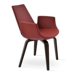 SohoConcept Modern Dining Eiffel Arm Plywood Dining Chair 20 SohoConcept Modern Dining Eiffel Arm Plywood Dining Chair