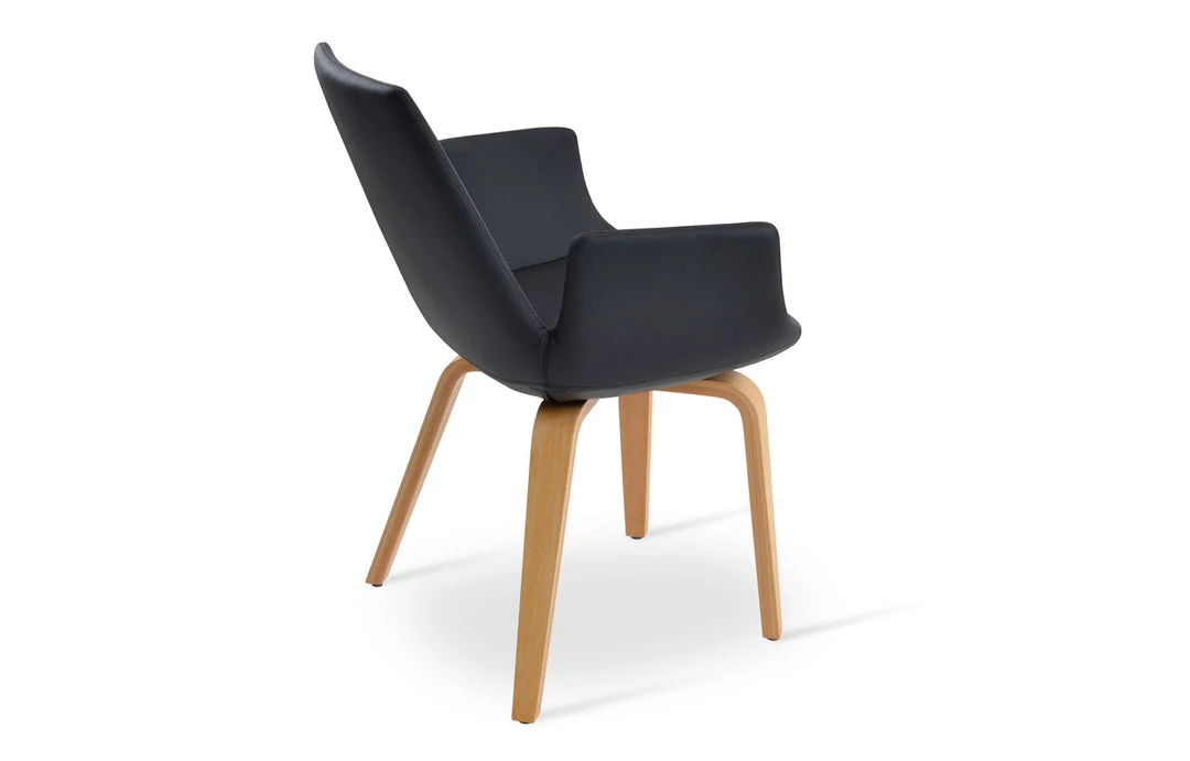 SohoConcept Modern Dining Eiffel Arm Plywood Dining Chair 7 SohoConcept Modern Dining Eiffel Arm Plywood Dining Chair