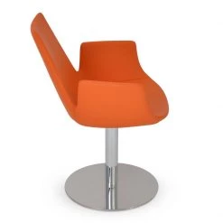 SohoConcept Modern Living Eiffel Arm Round Swivel Chair