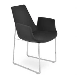 SohoConcept Eiffel Arm Sled Chair Modern Dining