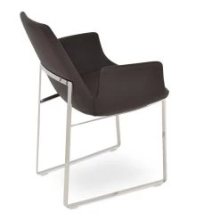 SohoConcept Eiffel Arm Sled Chair Modern Dining