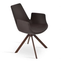 SohoConcept Modern Dining Eiffel Arm Sword Dining Chair