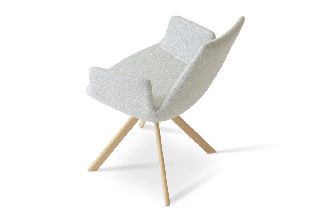 SohoConcept Modern Dining Eiffel Arm Sword Dining Chair 12 SohoConcept Modern Dining Eiffel Arm Sword Dining Chair