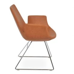 SohoConcept Eiffel Arm Wire Chair Modern Dining