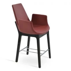 SohoConcept Eiffel Arm Wood Bar Stool