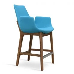 SohoConcept Eiffel Arm Wood Counter Stool