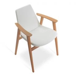 SohoConcept Modern Living Eiffel Guest Chair With Armrest