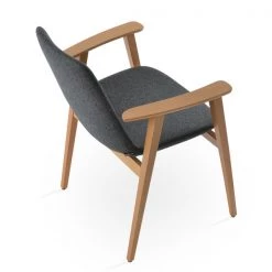 SohoConcept Modern Living Eiffel Guest Chair With Armrest