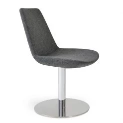 SohoConcept Eiffel Round Swivel Chair Modern Living