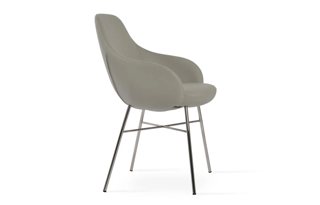 SohoConcept Gazel Arm Cross Chair Modern Dining 8 SohoConcept Gazel Arm Cross Chair Modern Dining