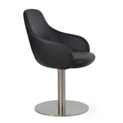 SohoConcept Gazel Arm Round Swivel Chair