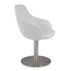 SohoConcept Gazel Arm Round Swivel Chair