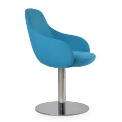 SohoConcept Gazel Arm Round Swivel Chair