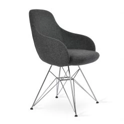 SohoConcept Modern Dining Gazel Arm Tower Chair