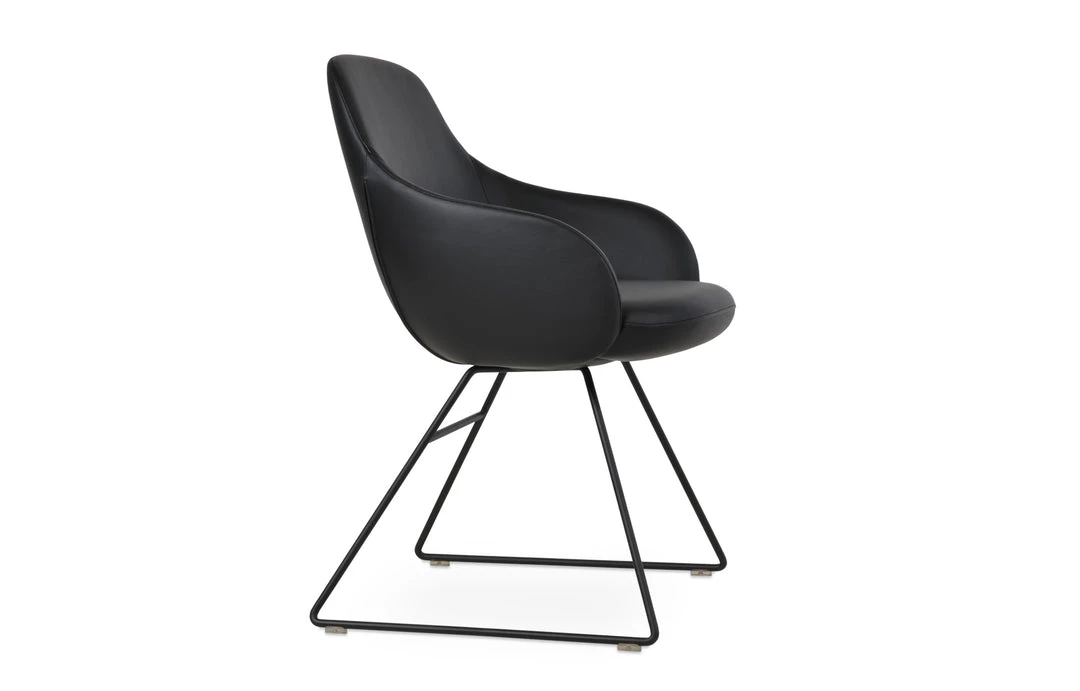 SohoConcept Modern Dining Gazel Arm Wire Chair 9 SohoConcept Modern Dining Gazel Arm Wire Chair