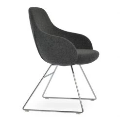 SohoConcept Modern Dining Gazel Arm Wire Chair 19 SohoConcept Modern Dining Gazel Arm Wire Chair