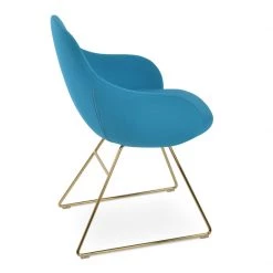 SohoConcept Modern Dining Gazel Arm Wire Chair 25 SohoConcept Modern Dining Gazel Arm Wire Chair