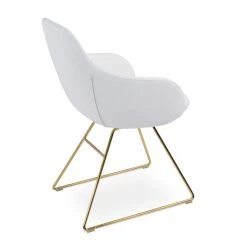SohoConcept Modern Dining Gazel Arm Wire Chair 24 SohoConcept Modern Dining Gazel Arm Wire Chair