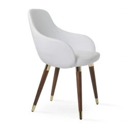 SohoConcept Gazel Arm Wood Chair Modern Dining