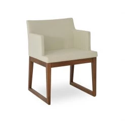 SohoConcept Soho Sled Wood Arm Chair Modern Living