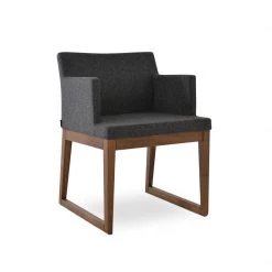 SohoConcept Soho Sled Wood Arm Chair Modern Living