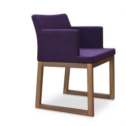 SohoConcept Soho Sled Wood Arm Chair Modern Living