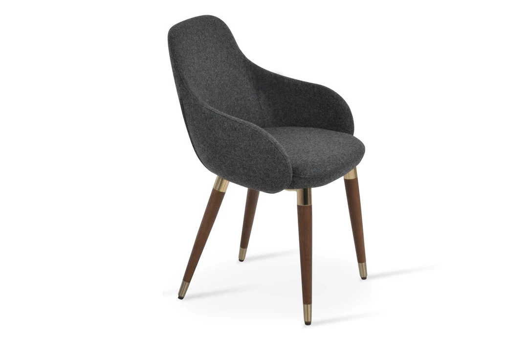 SohoConcept Modern Living Gazel Arm Lounge Wood Chair 8 SohoConcept Modern Living Gazel Arm Lounge Wood Chair
