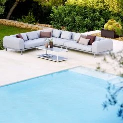 Cane-Line Space 2-Seater Module Sofa In AirTouch Fabric