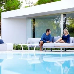 Cane-Line Space 2-Seater Module Sofa In AirTouch Fabric