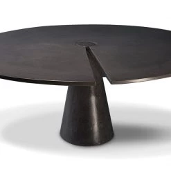 Modern Dining James De Wulf Split Locking Round Dining Table